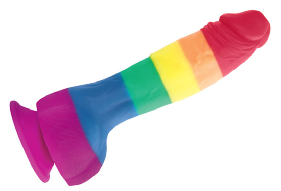 Rainbow Sex Toys - Rainbow Pride Dildo