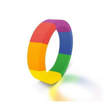 Rainbow Sex Toys - Rainbow Cock Ring